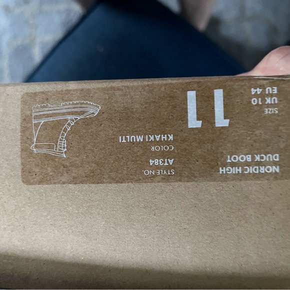 J.Crew Nordic high duck boots with lining size 11 khaki lining comes out - Picture 6 of 12